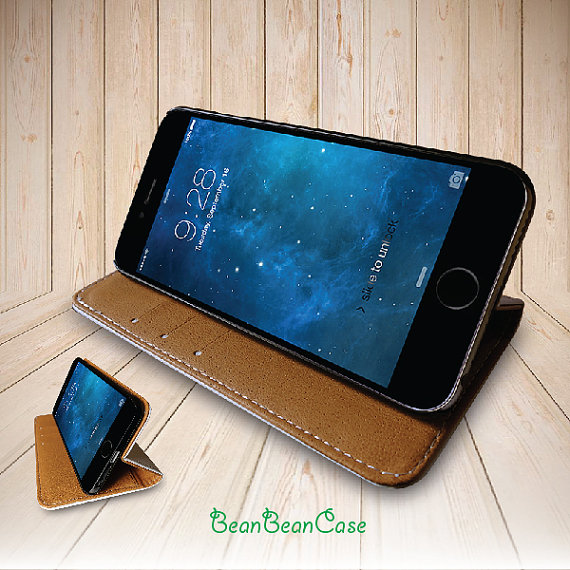 holiday mood travel wallet flip cover leather case for iPhone X/7/7