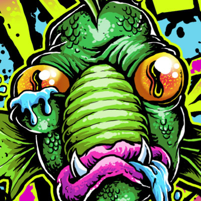Swamp Monster - Black