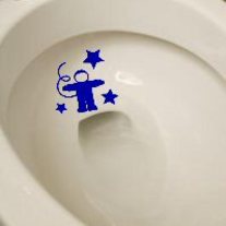 Potty Pals Potty Training Toilet Targets Set of 4