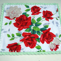 wilendur royal rose doily