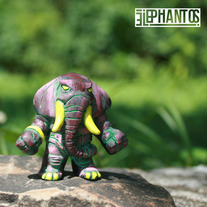 ELEPHANTOS "Gooch 5" edition handmade resin figure