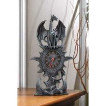 Winged Dragon Clock