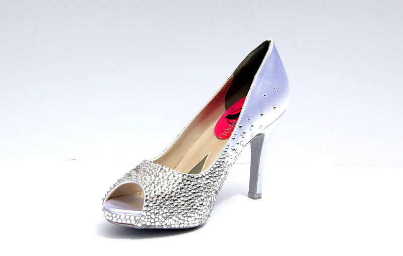 swarovski wedding heels