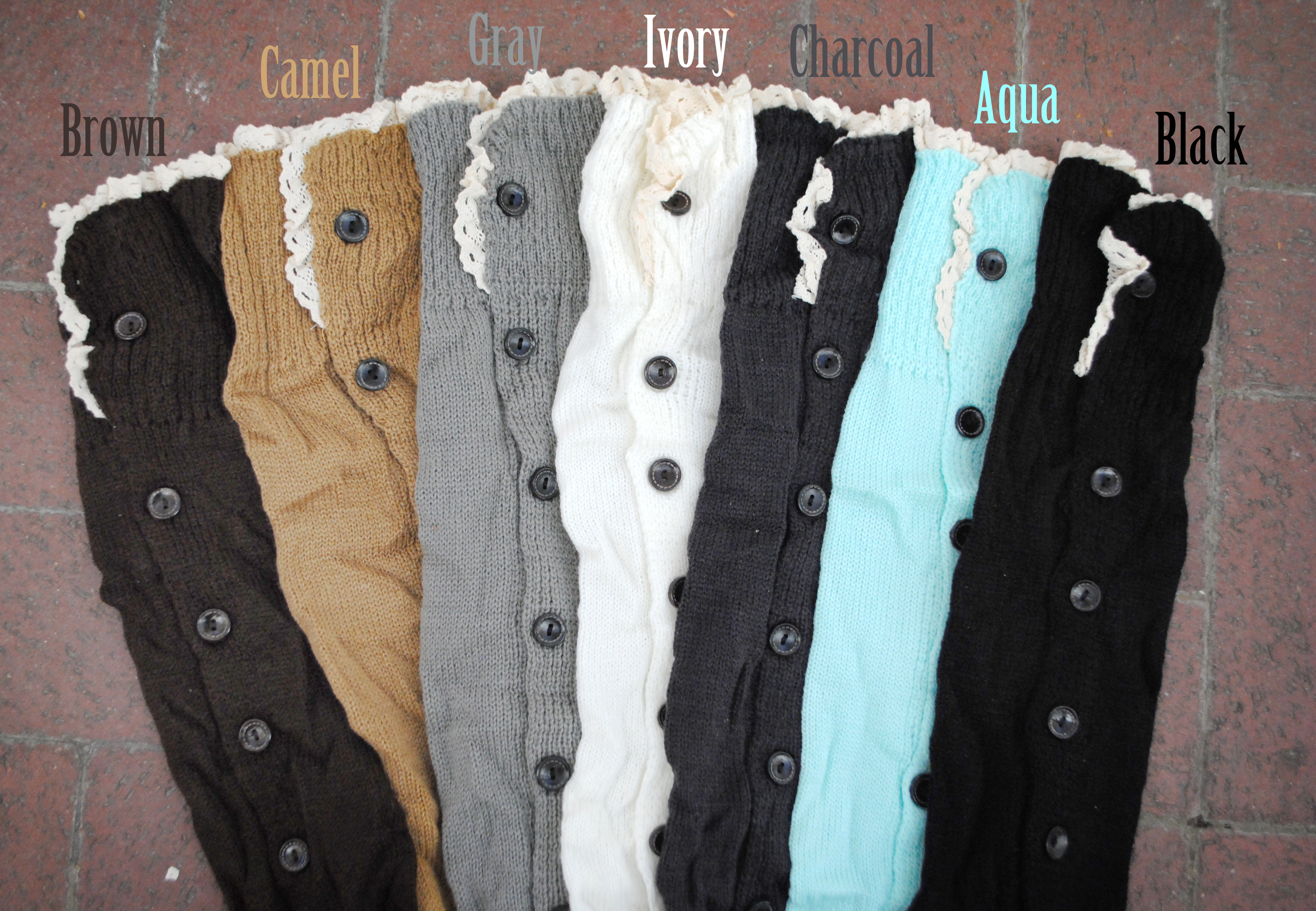 Lace Trim Boot Socks on Storenvy