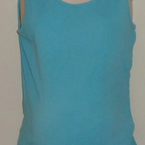 Light Blue Ribbed Tank Top-Oh Baby By Motherhood Size XL