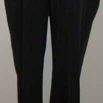 Black Pants with Black Stripes-Motherhood Maternity Size Medium  031428