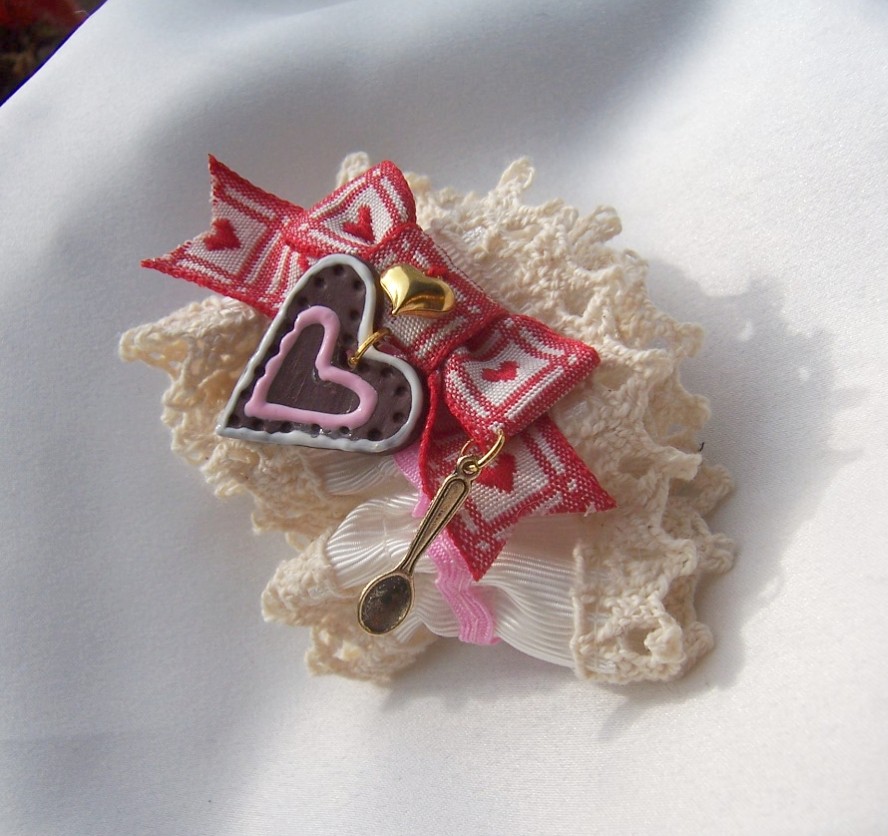 LEBKUCHEN Biscuit Bow Ribbon Cuffs All Colours on Storenvy