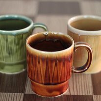 Cute Stackable Retro Mugs