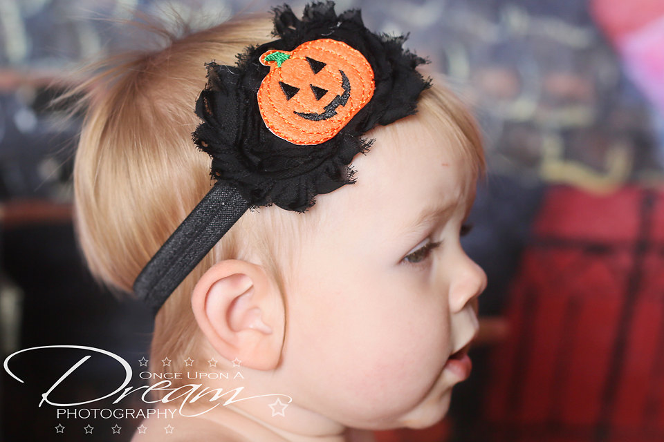 Jacko'Lantern Headband Halloween Pumpkin headband Halloween