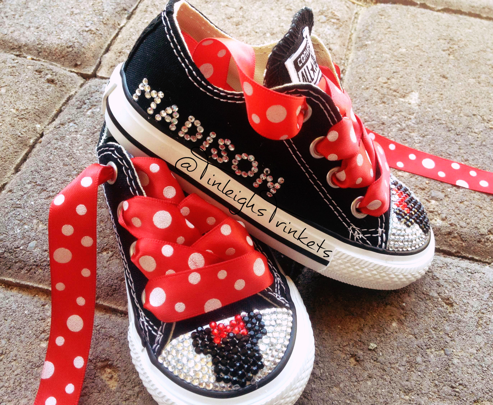 Adorn with Minnie Mouse Red Personalized Toddler Adorn with Minnie Mouse Red Personalized Toddler