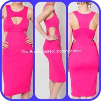 Haute Pink Maxi Dress