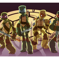 TMNT Poster 11" x 17"