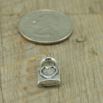 Heart Lock Charm