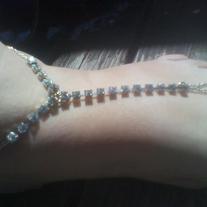 Diamond foot jewelry