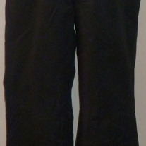 Black Pants with Decorative Panel-Gap Maternity Size 6 Regular  04115