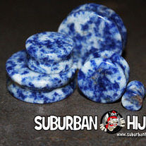 Blue Lapis Saddle Plugs
