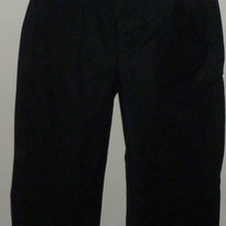Black Dress Pants-Gap Maternity Roll Panel Size 10 Regular  04129