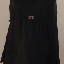 Black Skirt Tankini-Motherhood Maternity Size Large  CLLO