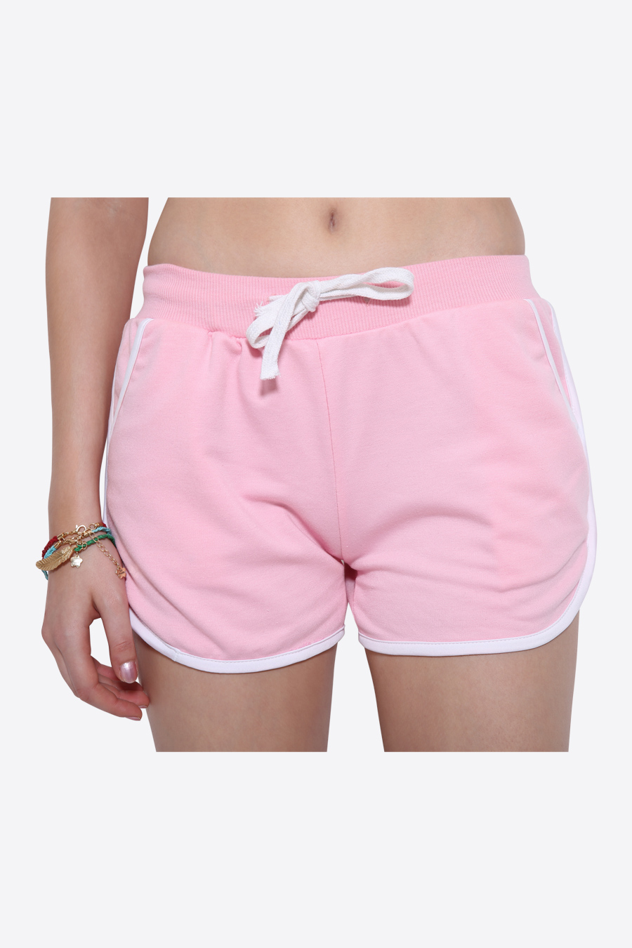 Dolphin Drawstring Pink Shorts on Storenvy