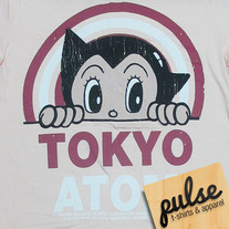 Tokyo Atom Light Pink Unisex T-Shirt