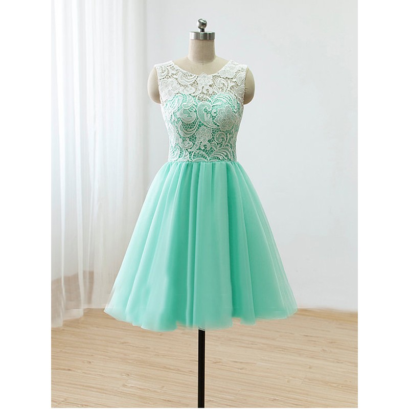 Short Lace Bridesmaid Dresses