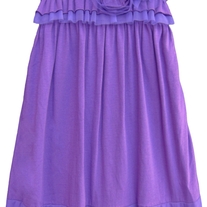 Isobella & Chloe "Jenny Lilac" Sleeveless Empire Waist Dress