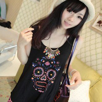 Camiseta Calavera / Skull T-Shirt 2WH278