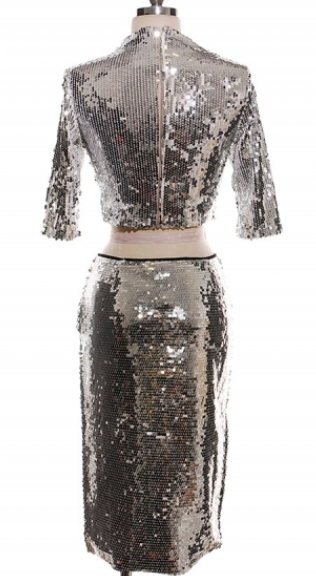 sequin 2 piece set