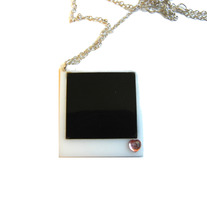 polaroid necklace