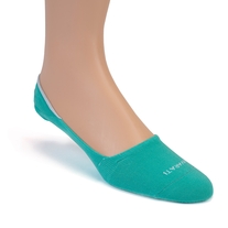 Green No Show Socks