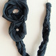 Floral Braided Tulle Eco Necklace by Sardinella Sardine - Thumbnail 1
