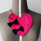 Putting my Heart Out Eco Bib Necklace by Sardinella Sardine - Thumbnail 2