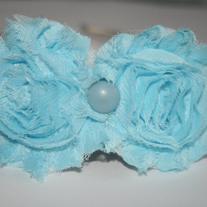 "Baby Blues" Shabby Sass headband