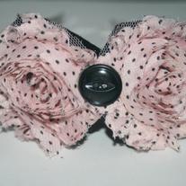"French Poodle" shabby sass headband