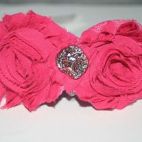 "Sweet Rose" shabby sass headband