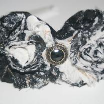 "Fancy Filly" shabby sass headband