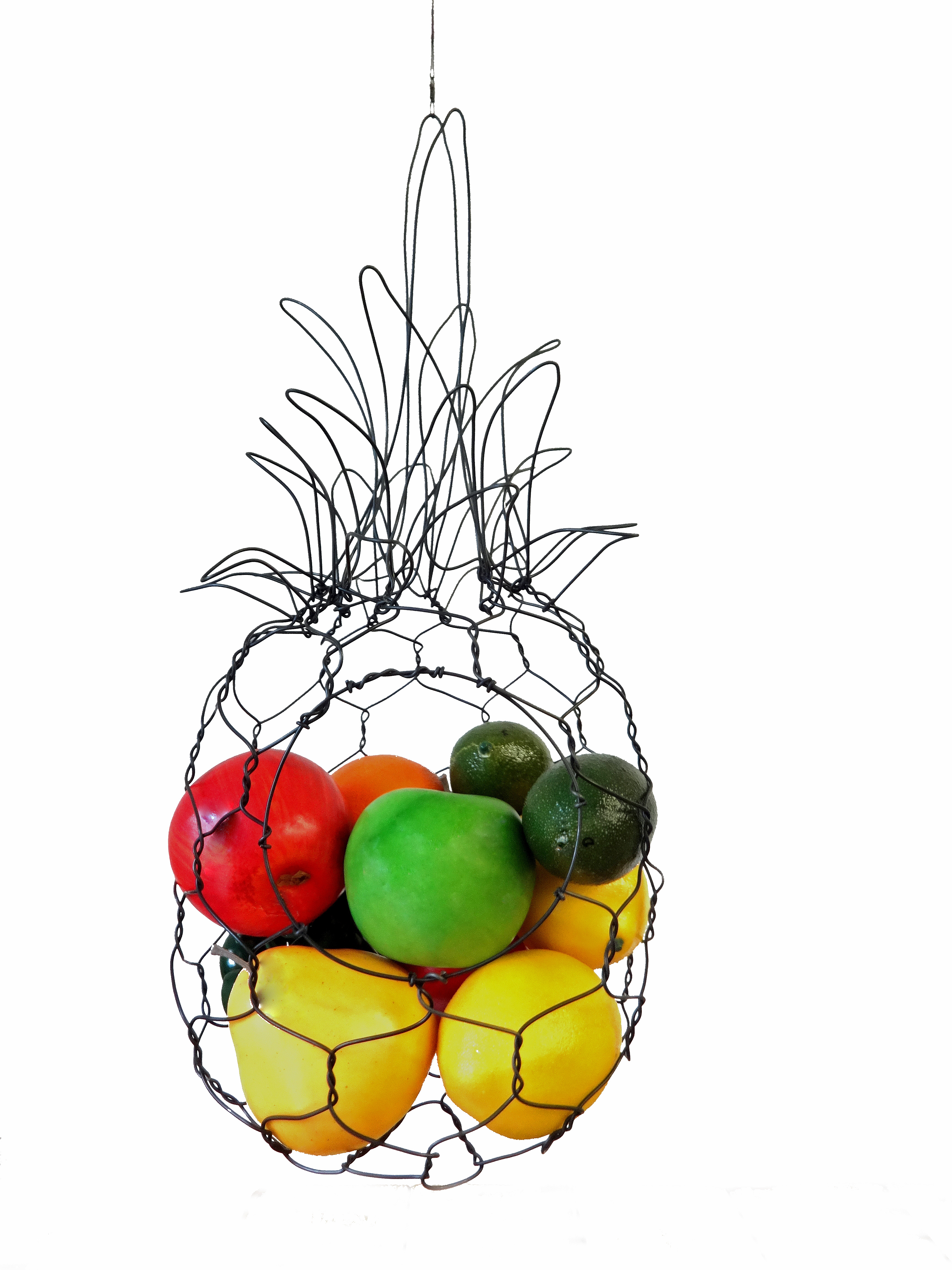 Handmade Wire Pineapple Fruit Basket on Storenvy