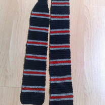 Vintage knit tie