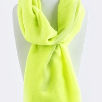 Neon Yellow Scarf
