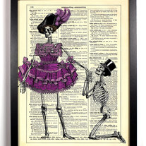 Image of The Proposal, Vintage Dictionary Print, 8 x 10