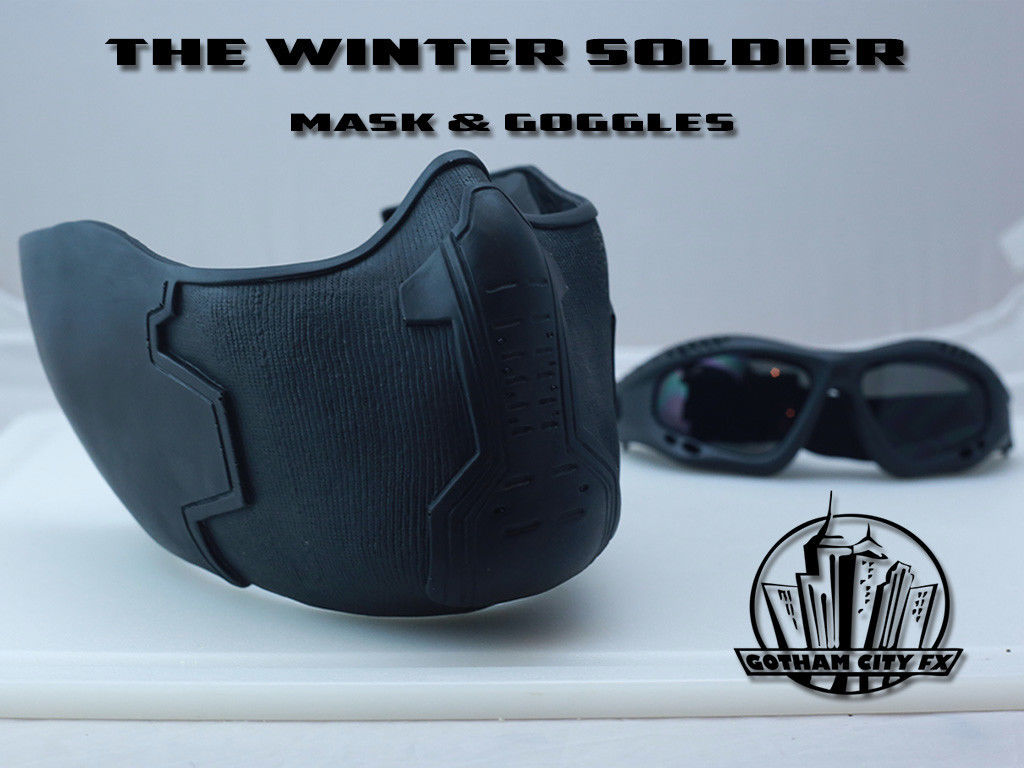 Captain America Bucky Barnes Winter Soldier Mask Captain America Bucky Barnes Winter Soldier Mask