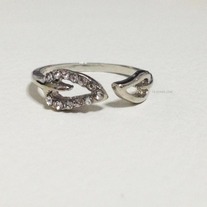 Open leaf ring - WS 