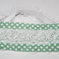 "Mint Mojito" Bebe headband