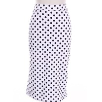 Polka Dot Pencil Skirt