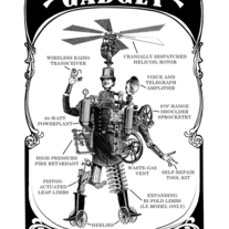 The Amazing Inspector Gadget Print