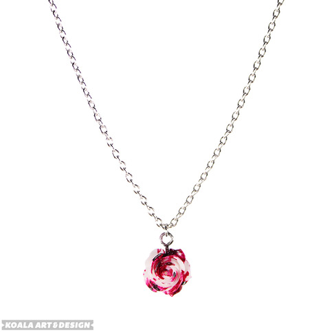 Bleeding Rose Necklace