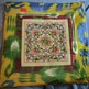 Embroidered Pillowcase (multi-colored) from Ferghana Valley in Uzbekistan - Thumbnail 1