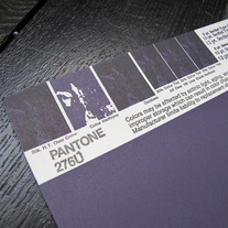 Vintage PANTONE® Poster - 276U