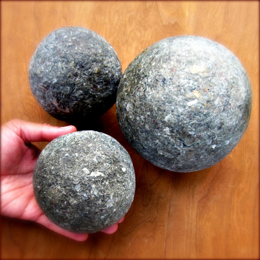 muse Ready to Finish Set of 3 Paper Mache Accent Balls MADE to ORDER