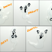 A Singular Spook Brooch